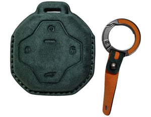 Jetour T2 Car Key Cover with brown handle on a white background