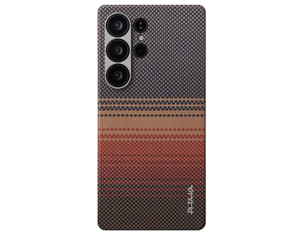 Pitaka Sunset Moonrise Tactile Woven Case for Samsung Galaxy S25 Ultra
