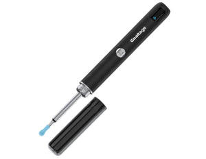 Black Goaltage EarCam Smart Ear Cleaning Kit – GT-ECL01 with a white background