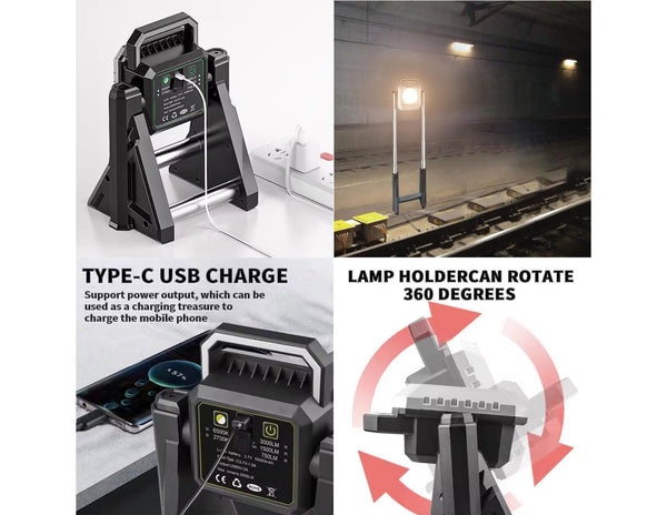 50W multifunctional work light 102cm telescopic IP65 Qatar
