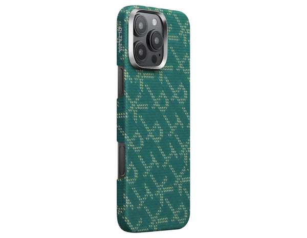 جراب PITAKA Monogram Tactile Woven لهاتف iPhone 16 Pro وPro Max