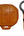 Brown Jetour Hybrid Car Key Cover – Alcantara / Leather Finish with carabiner on a white background