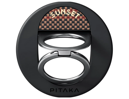 Pitaka Tactile Woven Case & Grip 3 Ring Holder for iPhone 16 Pro Max