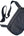 Vyvylabs Sorter Pouch Outdoor Waterproof Bag Black – VLXZ-BK on a white background