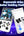 Handheld gaming console with ergonomic grips on a blue grid background