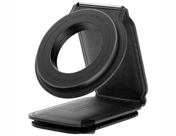 Baseus PrimeTrip Series C02 Mega Magnetic Car Mount Stick-On Version (Frosted Grey / Cluster Black)