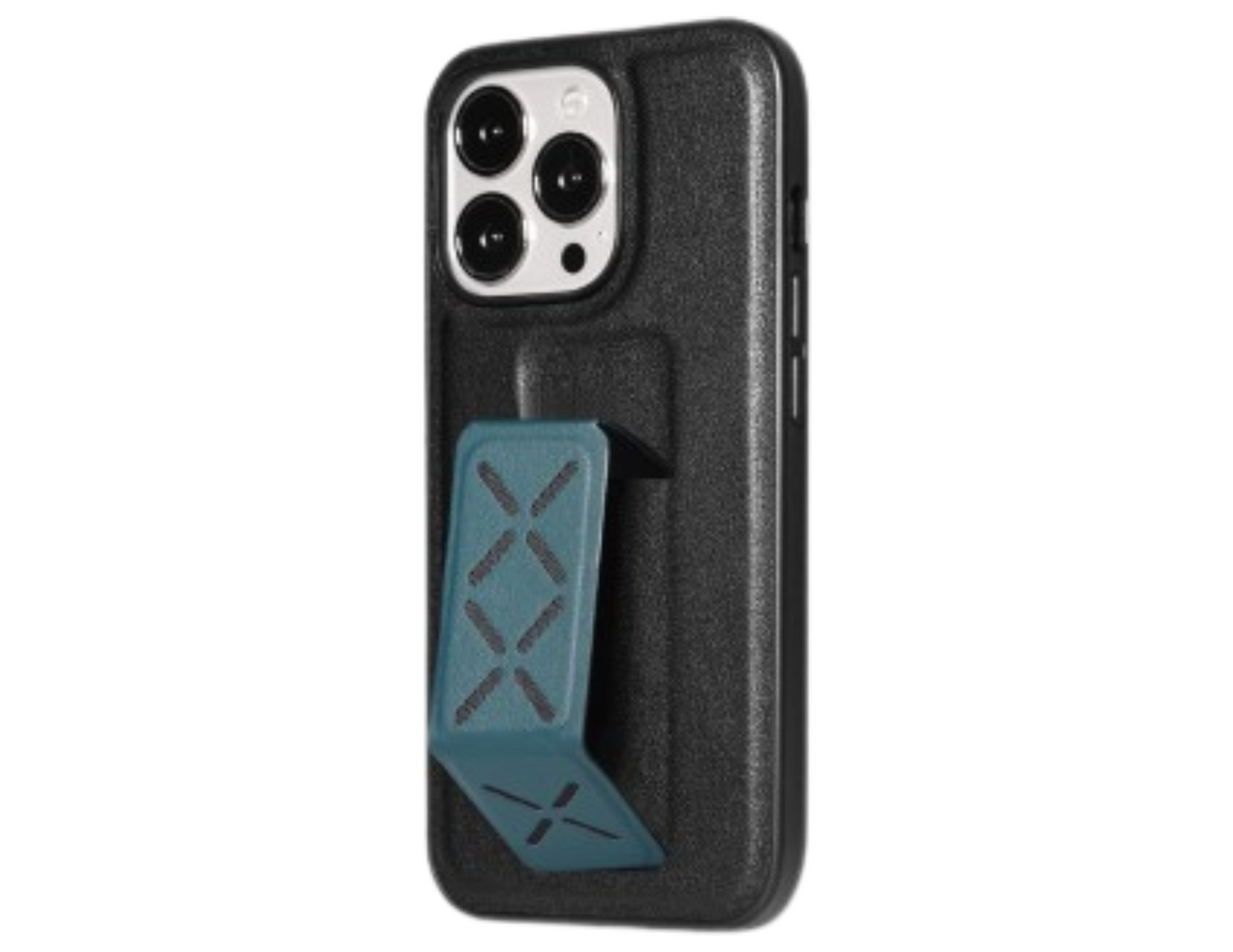 Tingz Genuine Leather Case with Hand Grip for iPhone 13 Pro/13 Pro Max