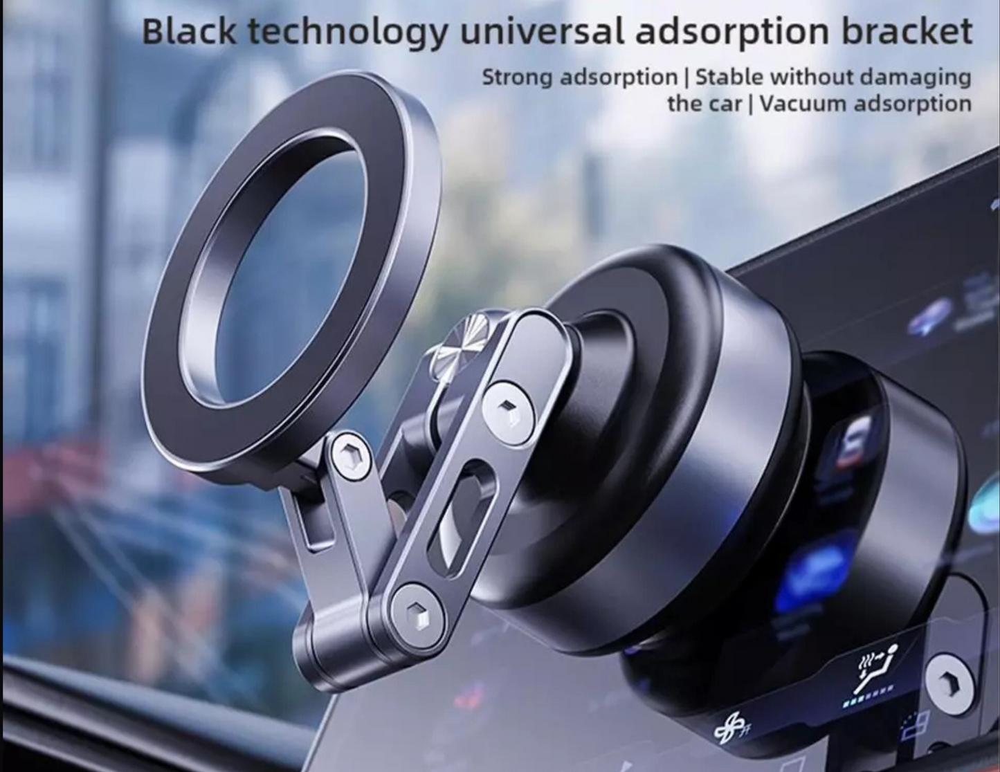 Vacuum Suction Magnetic Bracket Car Phone Holder X93