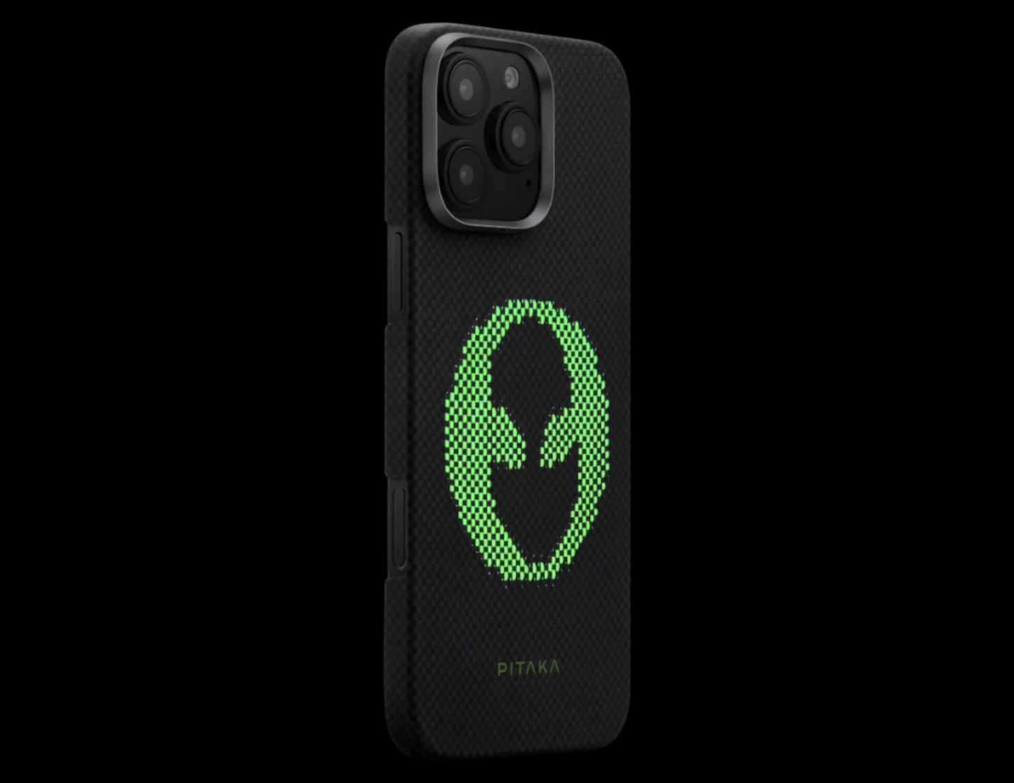 Pitaka - Aries Collaborative Luminous Case - Tactile Woven for iPhone 16 Pro & Pro Max