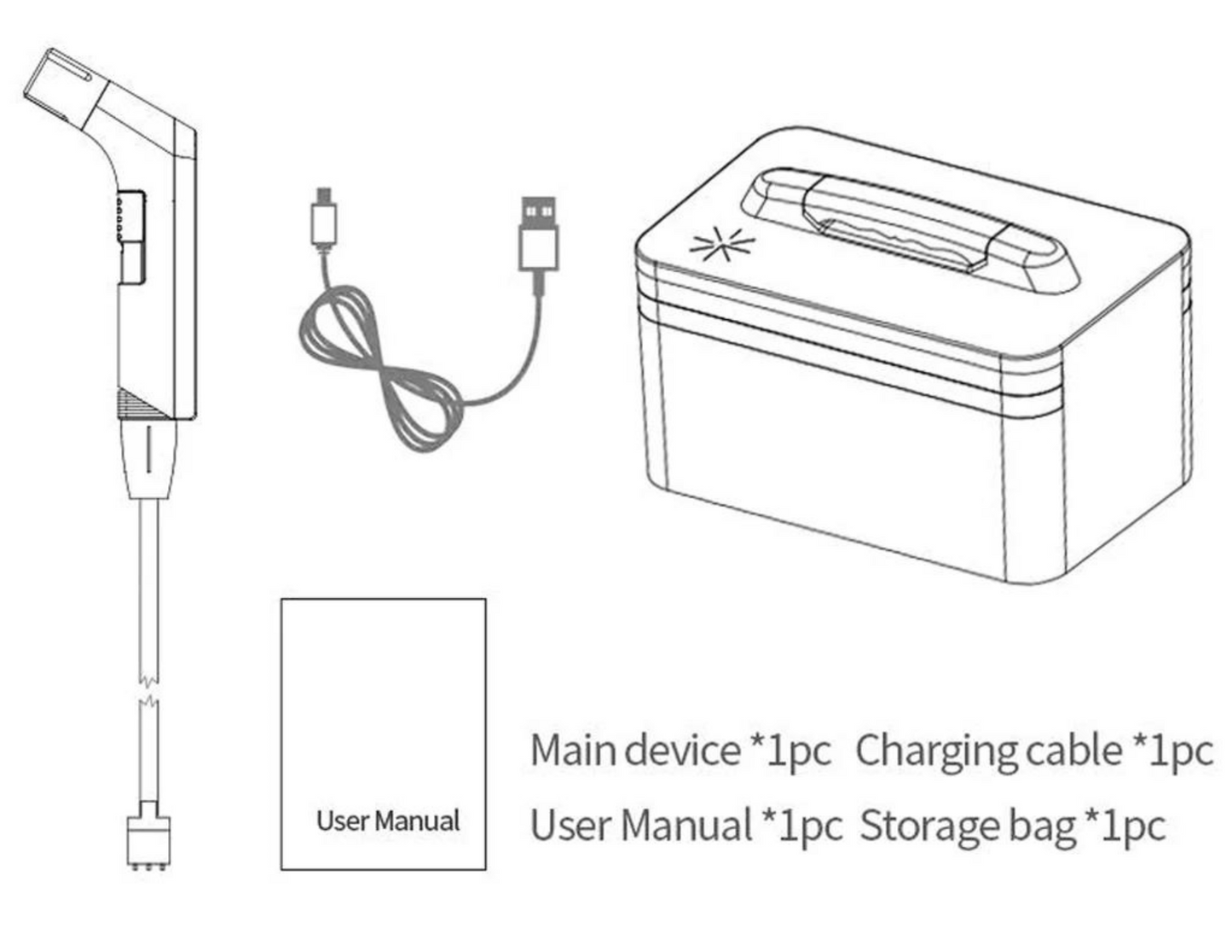 Compact Bidet Sprayer for Travel