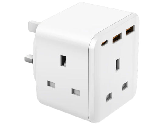 Bazic GoPort Cube Multi-Socket Wall Charger – CHR-GP-CUBE-WHT