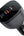 Black car charger with multiple ports on a white background