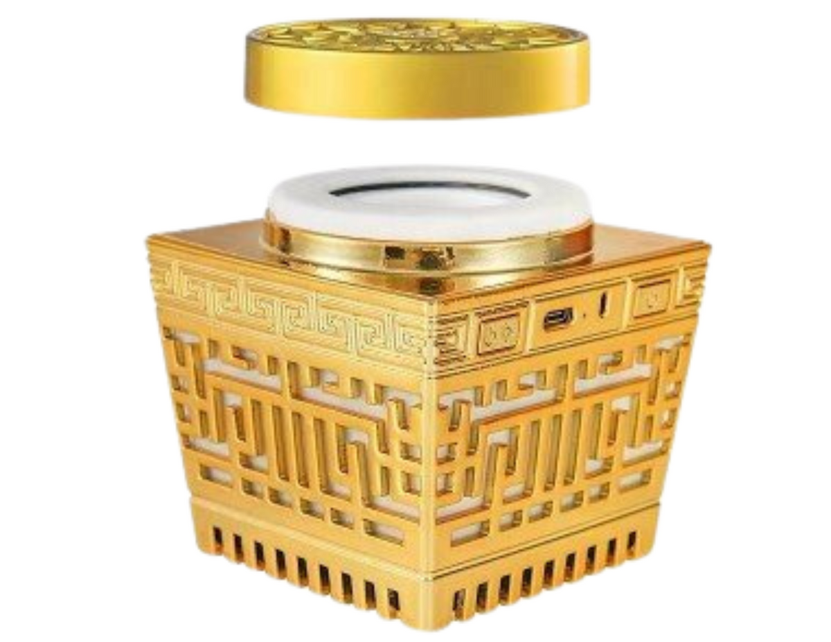 Portable Bakhoor Machine with LED | Rechargeable Bakhoor Burner with ...