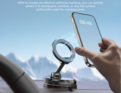 Vyvylabs MagLift 360° Rotator Car Mount (Suction Cup Version) VJCS-BK