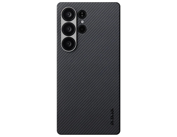 Pitaka Classic Ultra-Slim Case for Samsung Galaxy S25 Ultra Black /Grey – MagSafe Compatible, Aramid Fiber Protective Case