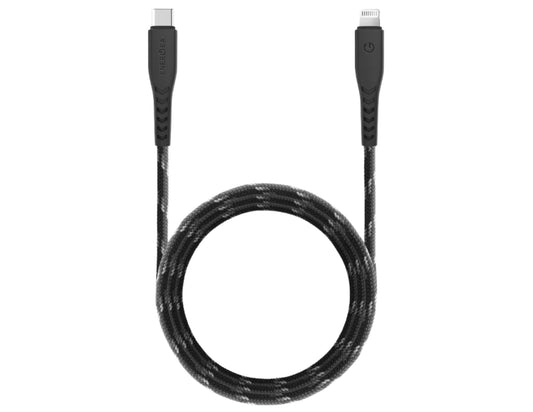 Energea NyloFlex Lightning to USB-C Cable 3M 100W – CBL-NFCL-BLK300