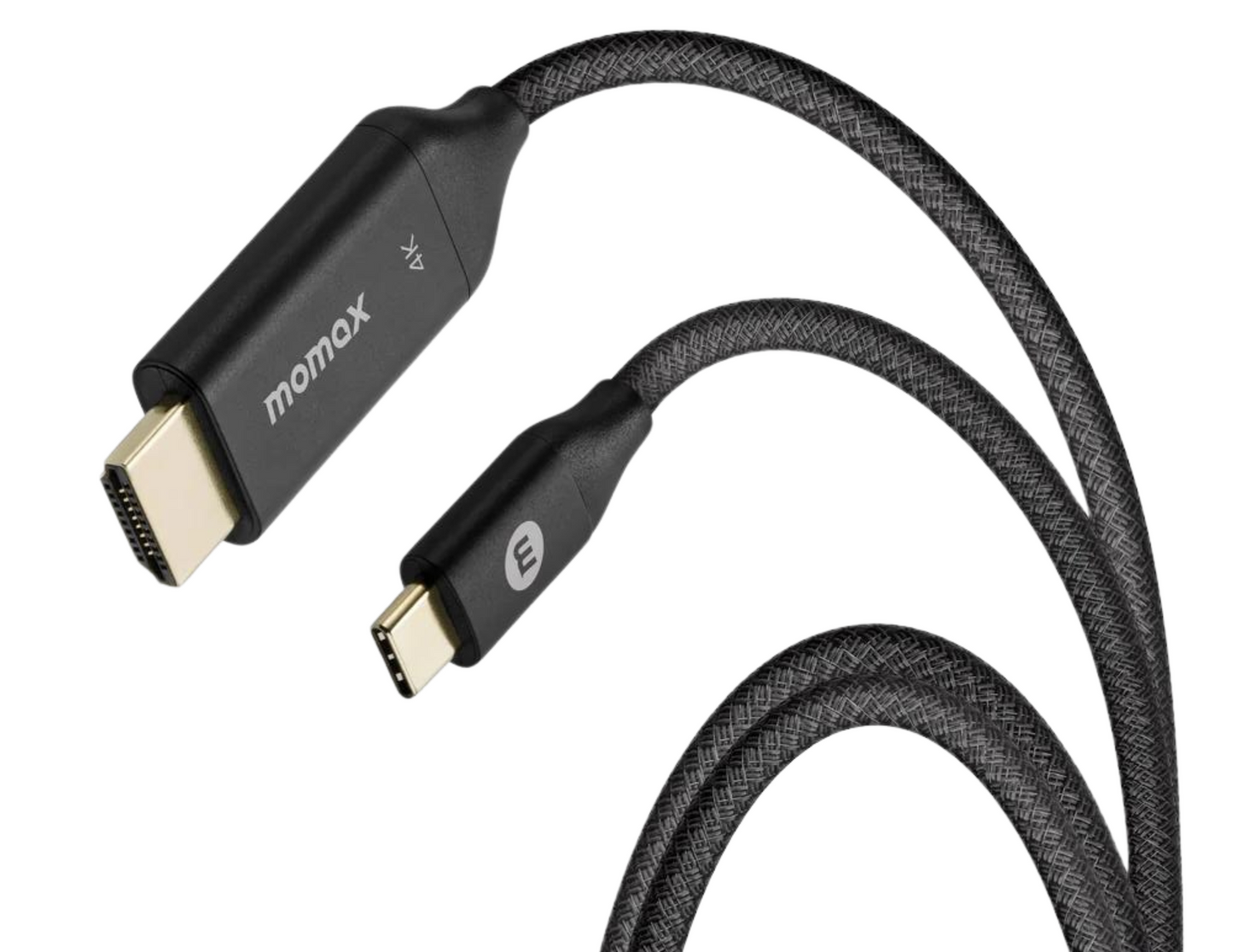 موماكس إليت لينك، كابل USB-C إلى HDMI مجدول (2 متر)