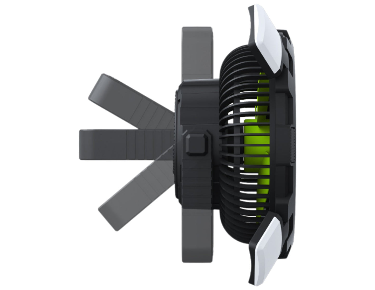 Goui Flow Multifunctional Fan Light + 3-in-1 Wireless Charger | Foldable, Portable & Powerful