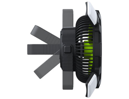 Goui Flow Multifunctional Fan Light + 3-in-1 Wireless Charger | Foldable, Portable & Powerful