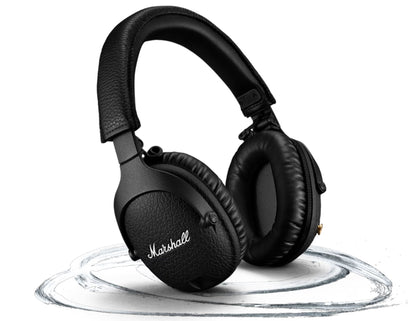 سماعات رأس لاسلكية Marshall Monitor II ANC سوداء اللون فوق الأذن