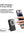 MagSafe-compatible phone being charged on a Belkin BoostCharge Magnetic Wireless Power Bank 5000mAh with Fold-out Stand – BPD004btBK – Black with text 'Simple charging - just snap and go.'