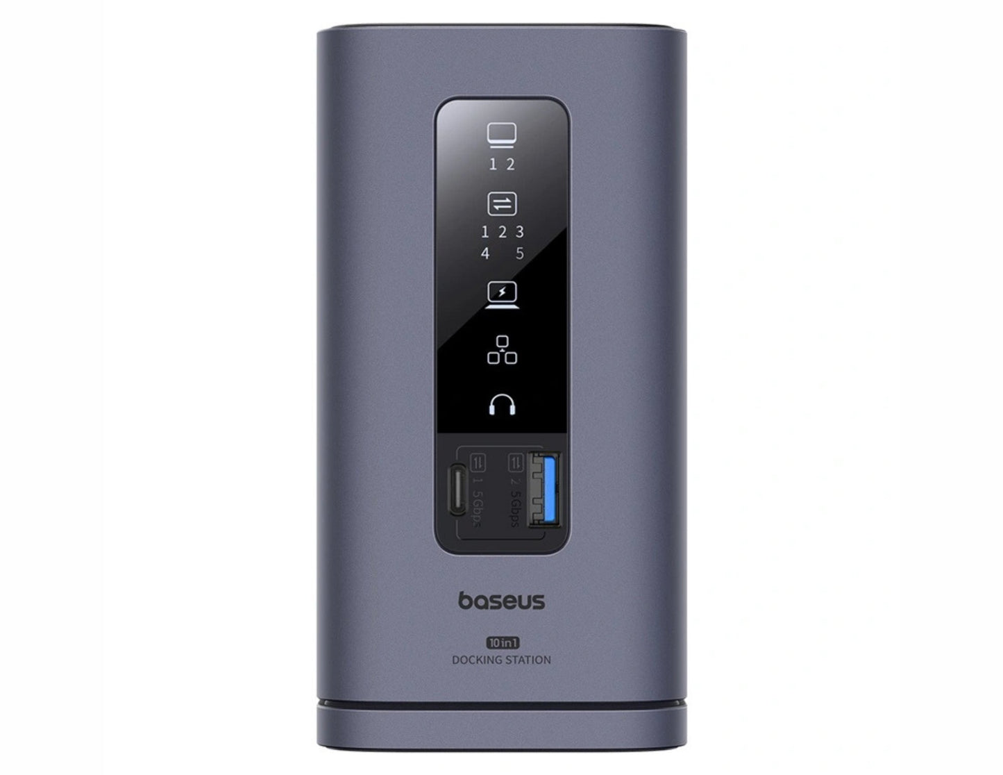 قاعدة إرساء Baseus Spacemate Series 10 في 1 (Mac) B00568102813-00 رمادية اللون