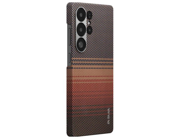 Pitaka Sunset Moonrise Tactile Woven Case for Samsung Galaxy S25 Ultra