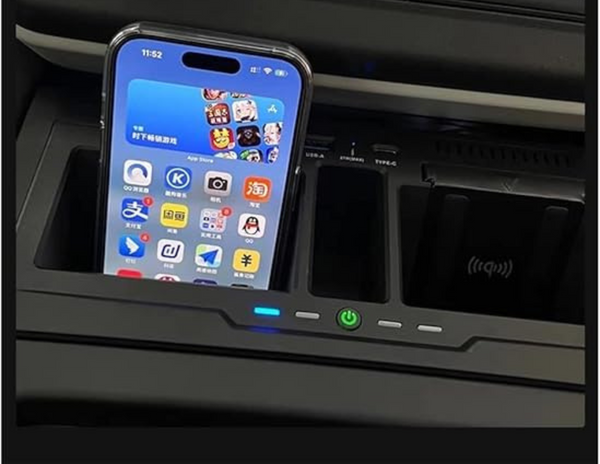 Dual Wireless Car Charger Dock for Land Rover Defender - THABTHABA STORE