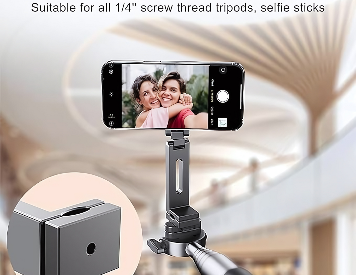 Ultralight Aluminum Magnetic Cell Phone Holder