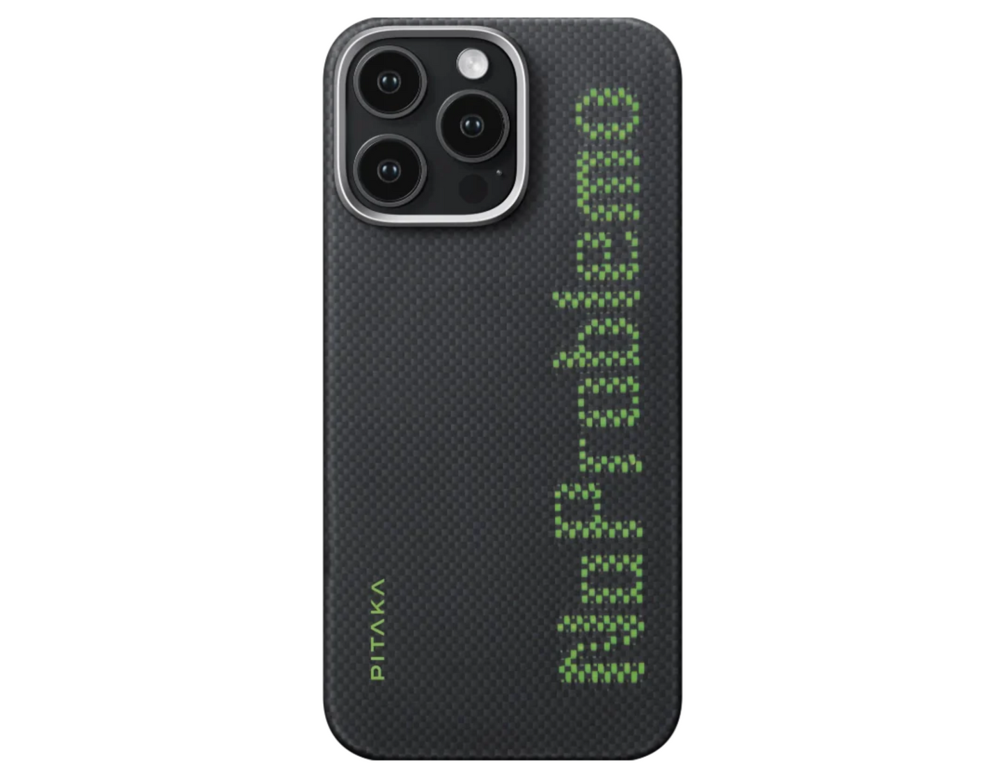 Pitaka - Aries Collaborative Luminous Case - Tactile Woven for iPhone 16 Pro & Pro Max