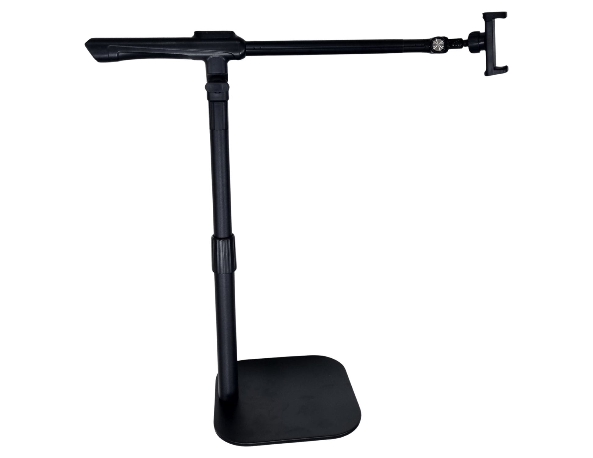 F7 Desktop Overhead Photography Stand with Multi-Axis Adjustment A-F7-ZMSJH – Black on a white background