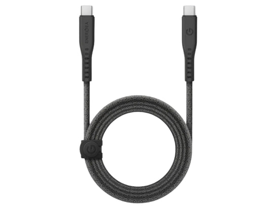 Energea Flow USB-C to USB-C PD Fast Charging Cable 300CM 240W – CBL-FLCC-BLK300