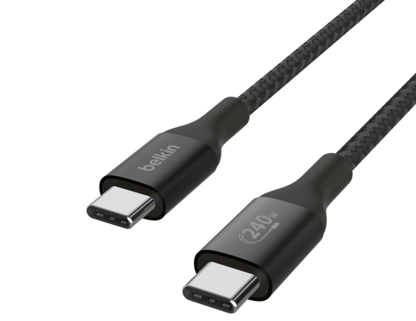 كابل Belkin BoostCharge USB-C® إلى USB-C بقوة 240 واط