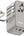 Gray Momax 1‑World+ 70W GaN 3‑Port Travel Adapter with Retractable USB‑C Cable – UA18 on a white background