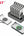 WST 6-IN-1 10000mAh Power Bank Docking Station – PB932W6M with multiple devices on a white background