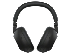 Sony WH-1000XM6 Wireless Noise Canceling Headphones – Black on a white background