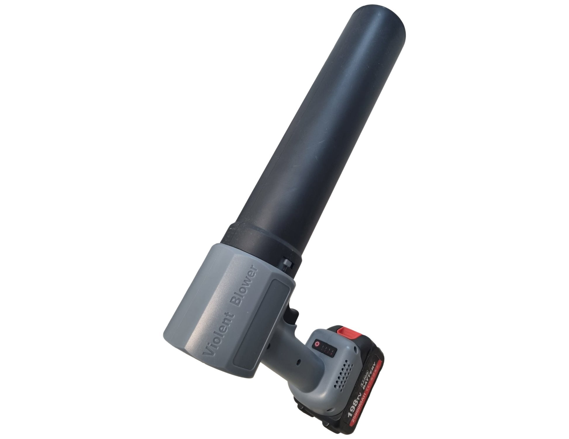 BL Motor Violent Blower Super Turbo Fan with a black nozzle on a white background