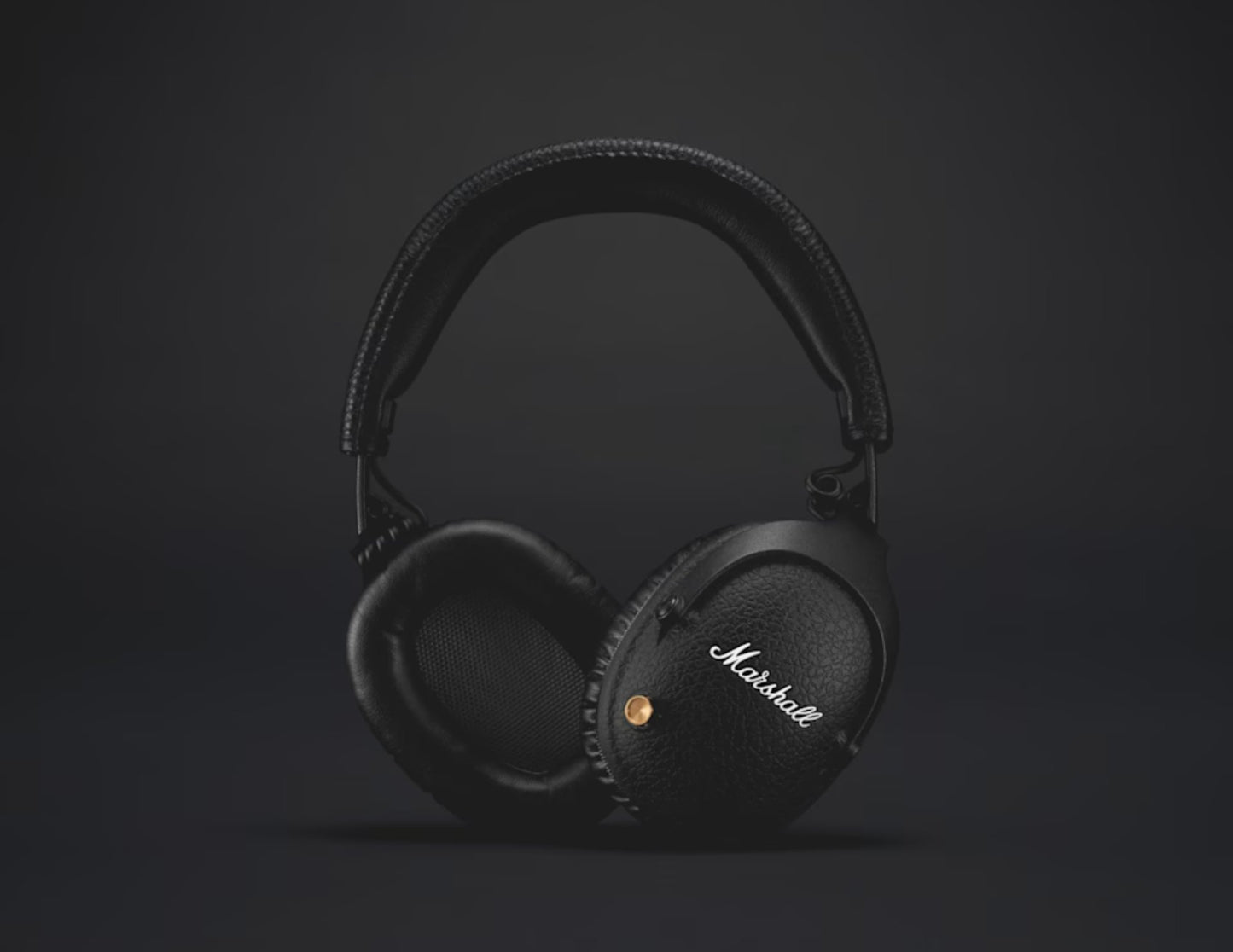 سماعات رأس لاسلكية Marshall Monitor II ANC سوداء اللون فوق الأذن
