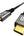 HDMI cable with gold connectors on a white background