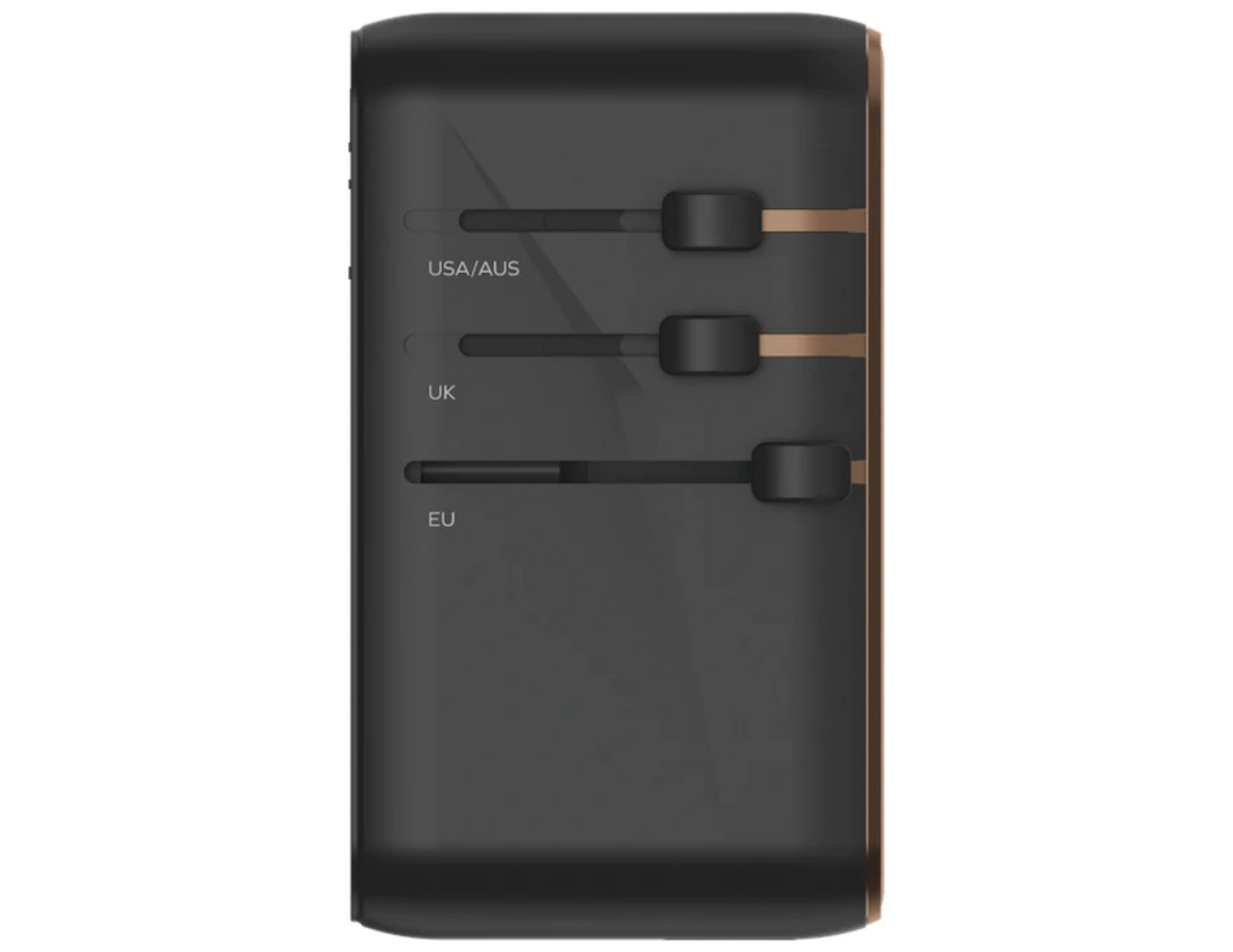 Momax - 1-World 4-Port GaN Travel Charger 170W + USB-C Cable