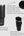 Black insulated tumbler with instructions on use on a light gray background