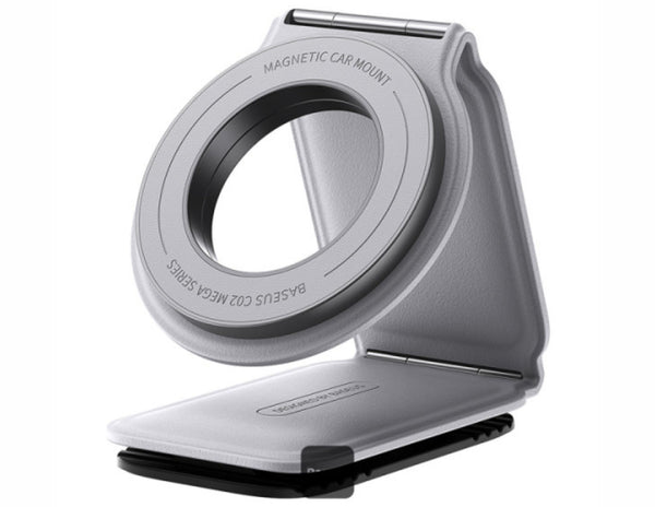 Baseus PrimeTrip Series C02 Mega Magnetic Car Mount Stick-On Version (Frosted Grey / Cluster Black)