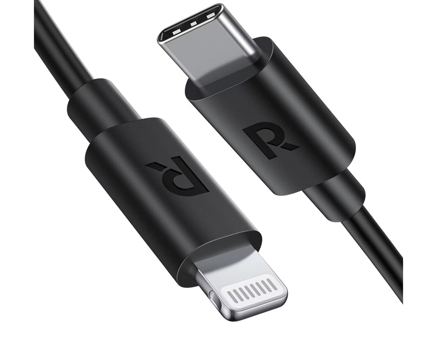 كابل RAVPower RP-CB062 من النوع C إلى Lightning بطول 1 متر - كابل شحن سريع للآيفون