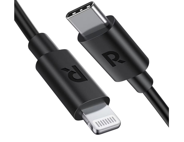 RAVPower RP-CB062 1m Type-C to Lightning Cable – Fast Charging iPhone Cable