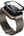 Smartwatch with mesh band and screen protector on a white background