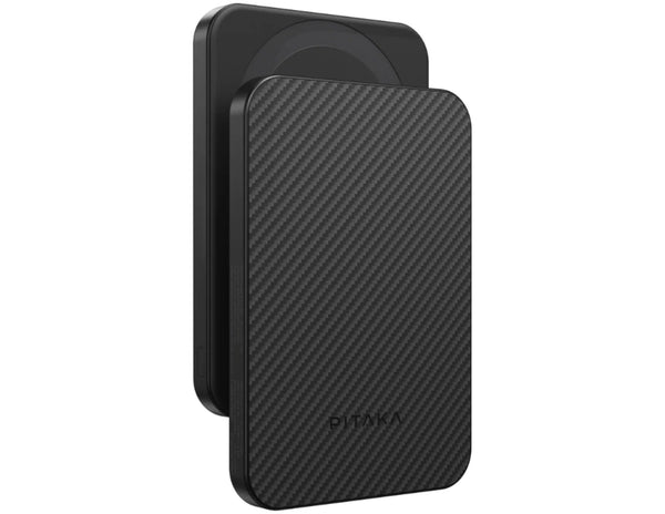 Pitaka MagEZ Power Bank (Qi2 15W) – 5000mAh Magnetic Wireless Charger | Aramid Fiber Design