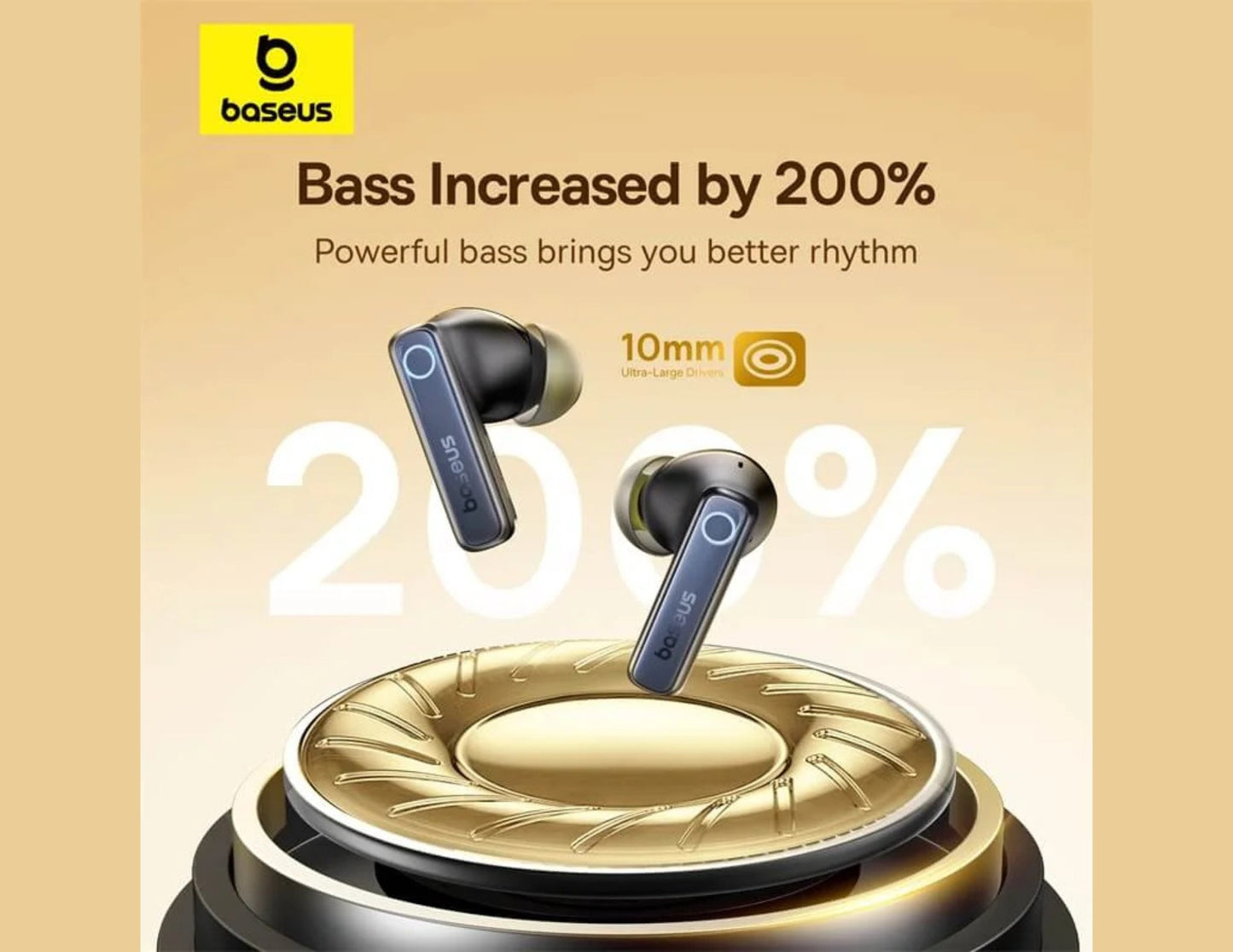 Baseus Bowie 35 True Wireless Earphones A00073800123-00 Cosmic Black