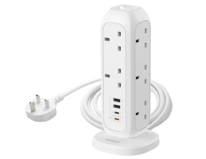 Momax OnePlug | 11-Outlet Power Strip With USB