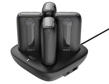 محطة إرساء بنك الطاقة WST Capsule Series بسعة 10000 مللي أمبير في الساعة × 4 - WP0224