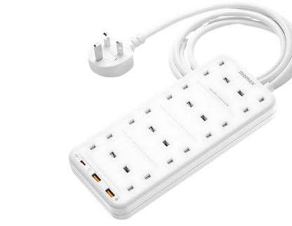 Momax Oneplug 8-Outlet Power Strip With USB